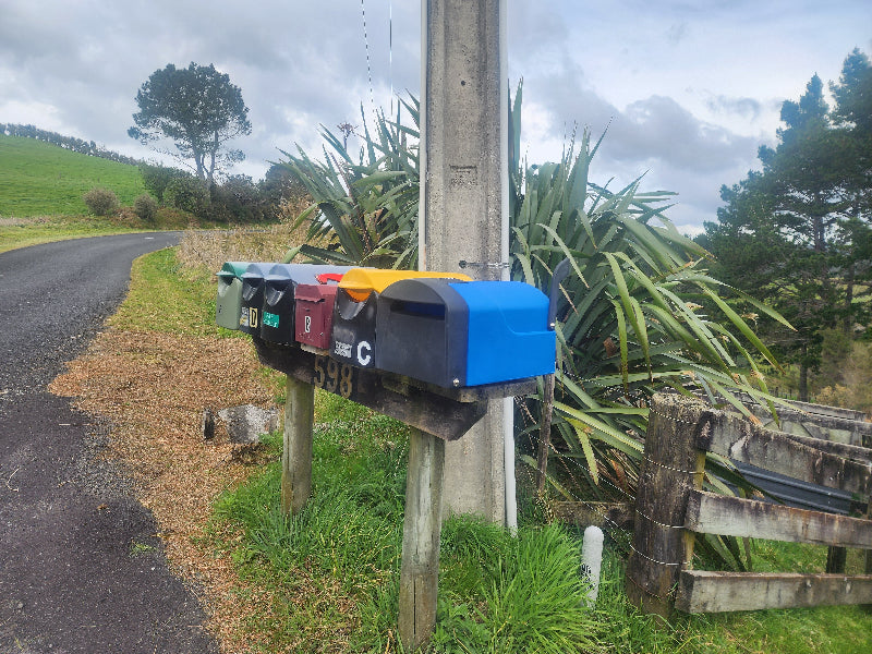 Lockable Rural Mailbox New Zealand