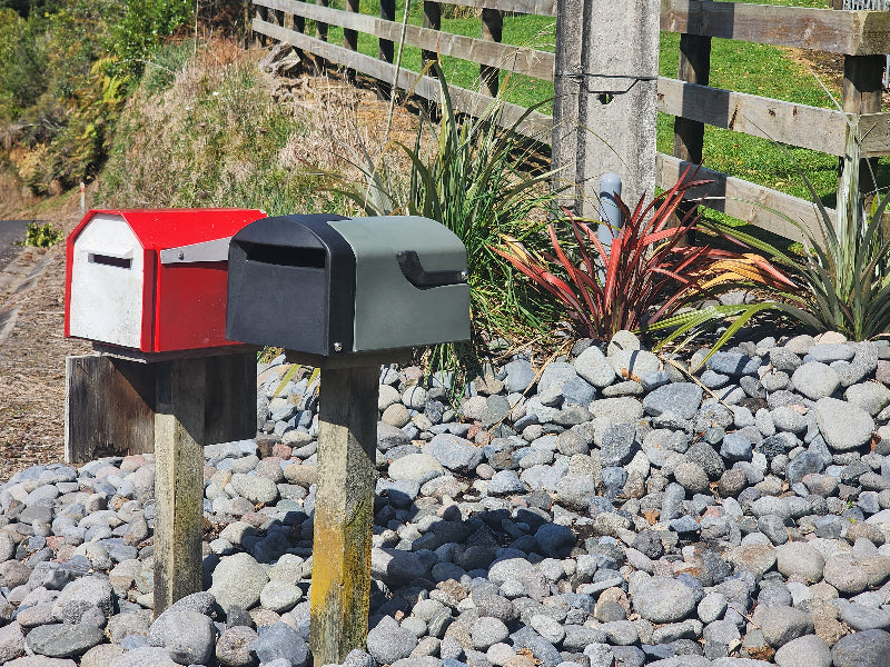 Two Mailboxes side by side showing quality vs budget
